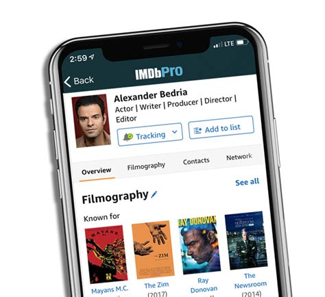 imdbpro subscription.